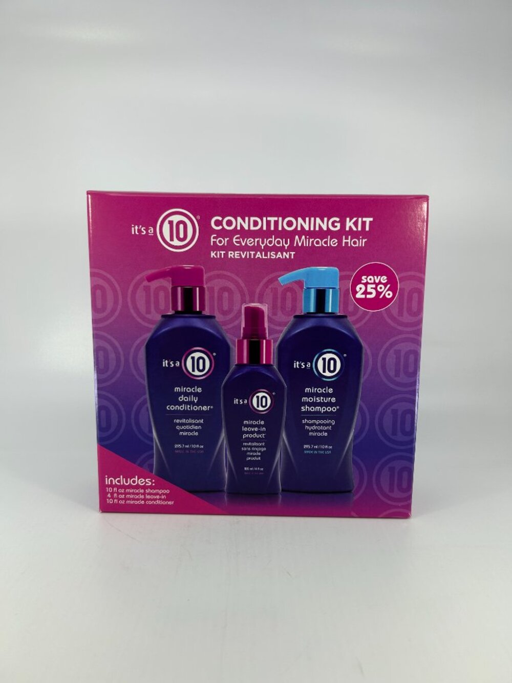 It’s a 10 Conditioning Kit